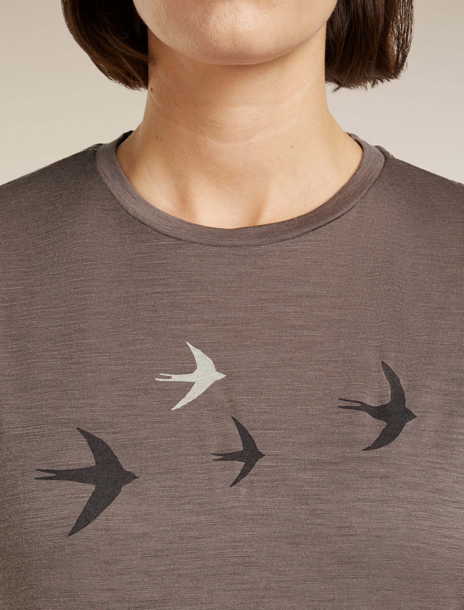 Women's Merino 150 Tech Lite Short Sleeve Tee Bird Transit