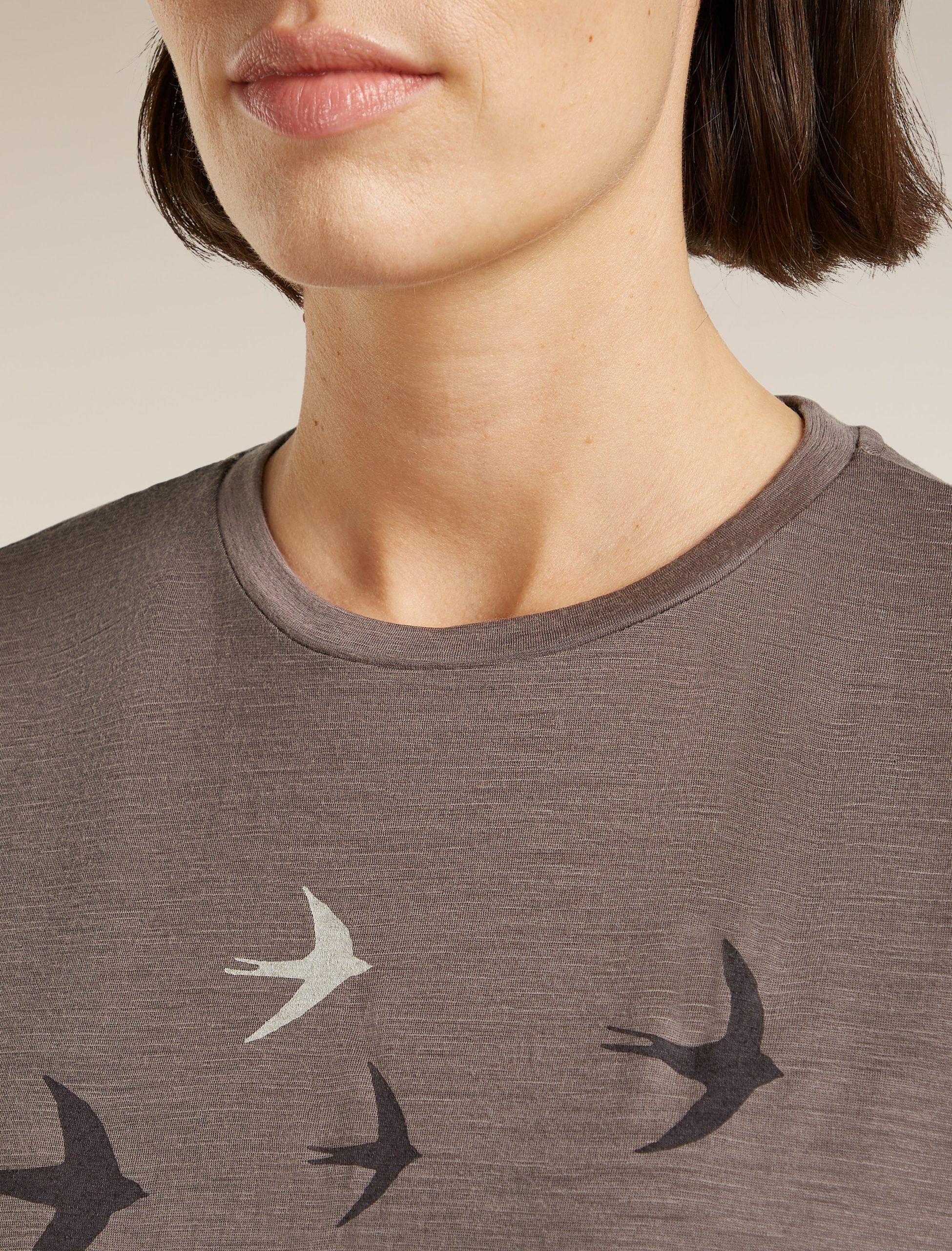 Women's Merino 150 Tech Lite Short Sleeve Tee Bird Transit
