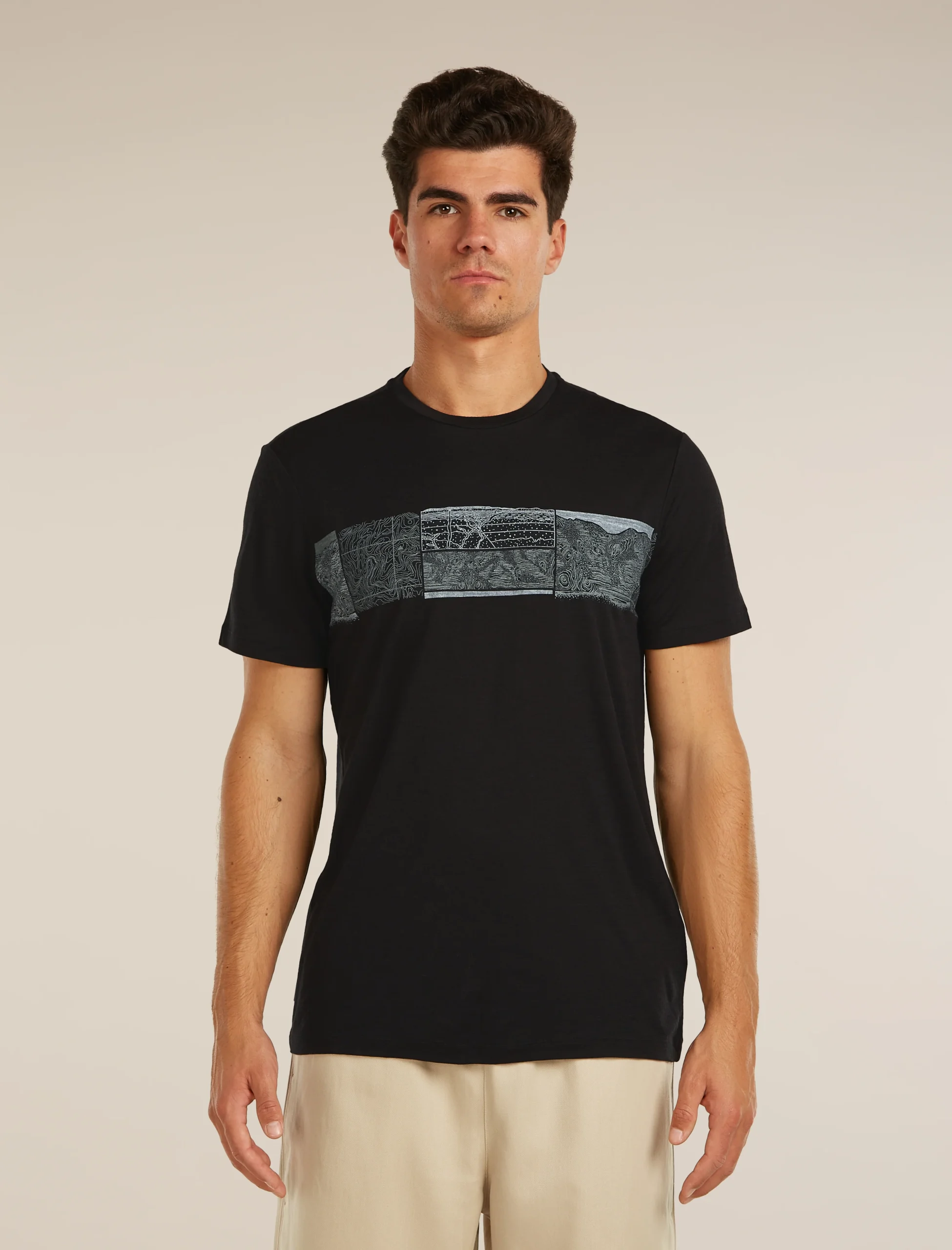 Men's Merino 150 Tech Lite Short Sleeve Tee Elevation Line