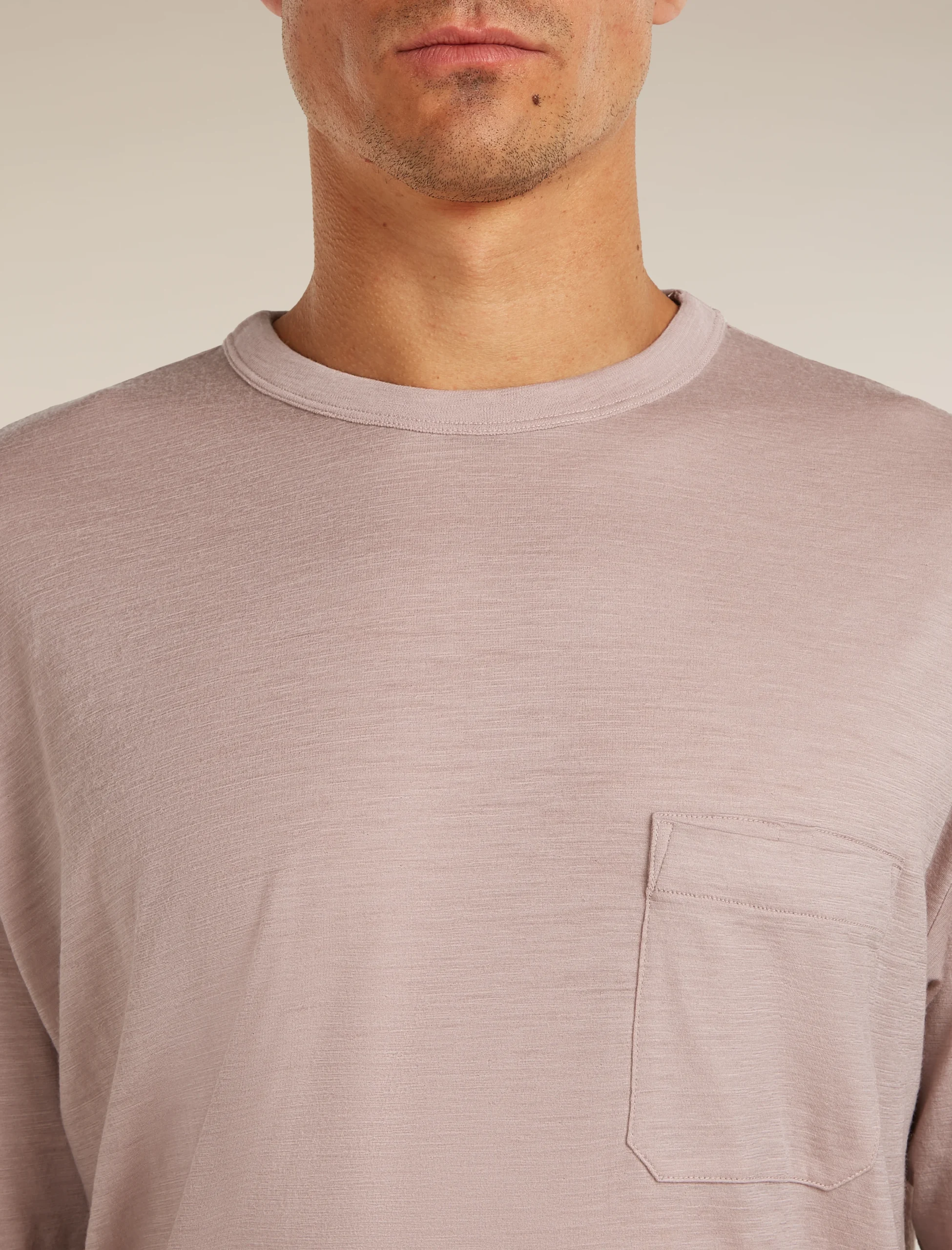 Unisex Merino 150 Long Sleeve Pocket Tee