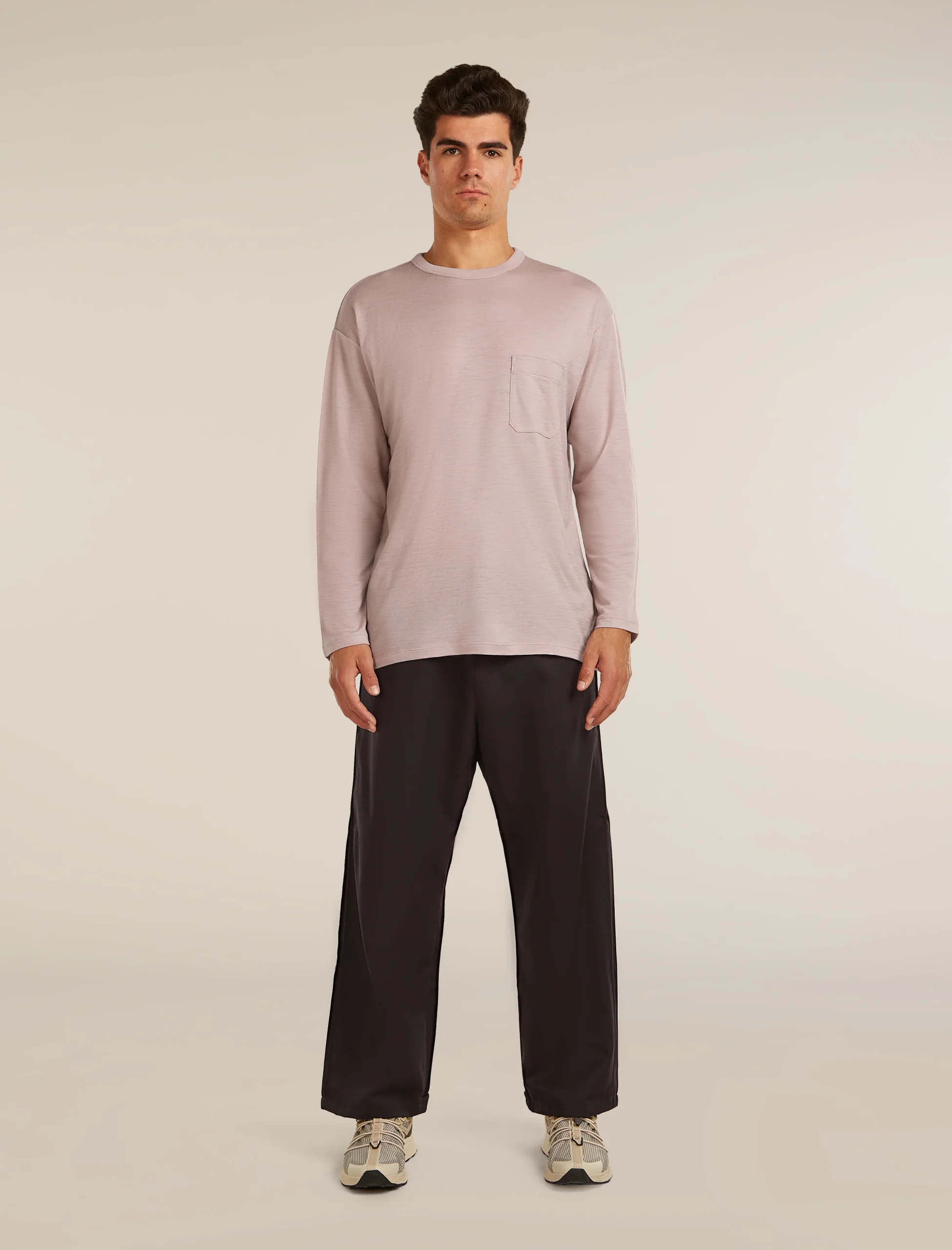 Unisex Merino 150 Long Sleeve Pocket Tee