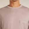 Unisex Merino 150 Long Sleeve Pocket Tee