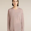 Unisex Merino 150 Long Sleeve Pocket Tee