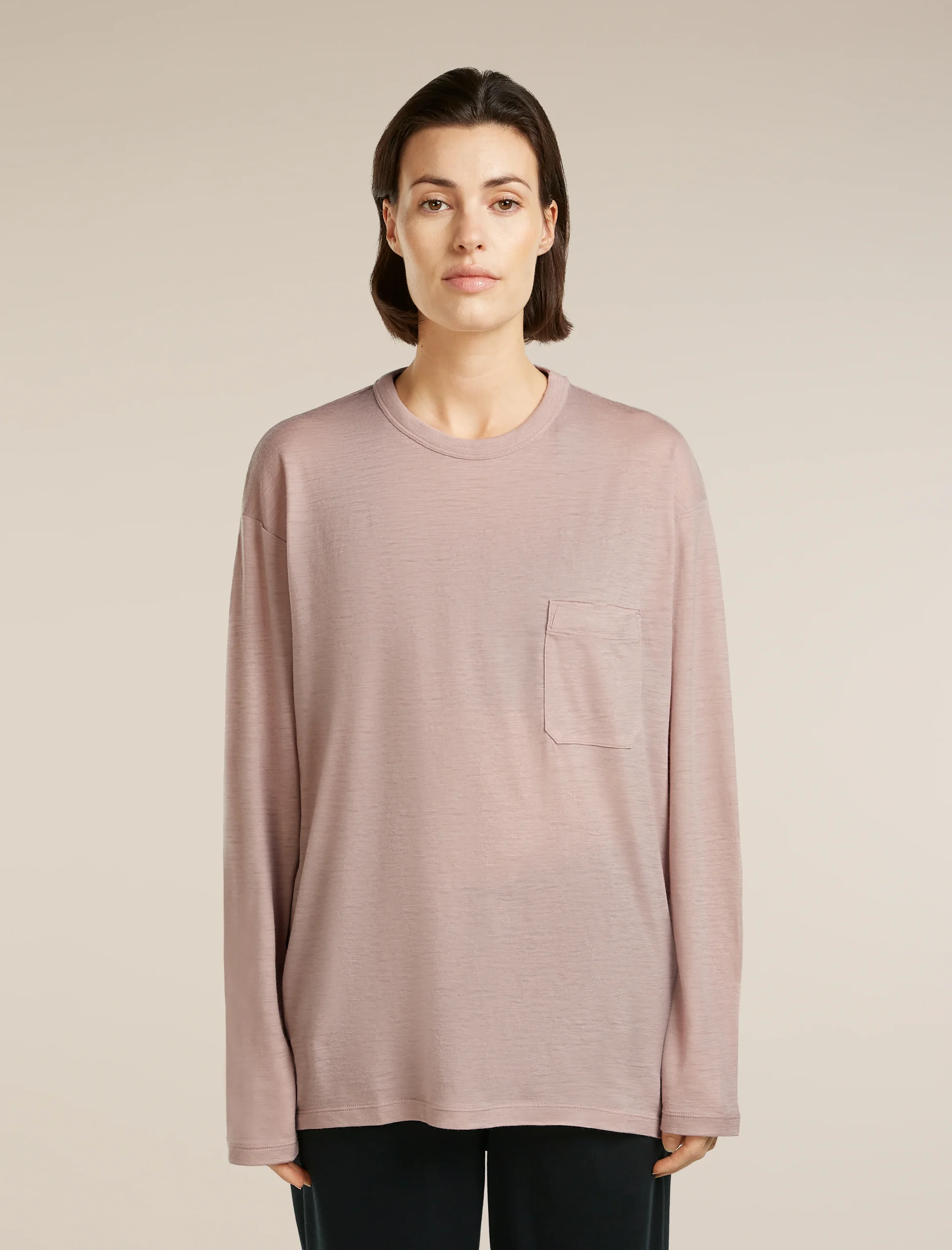 Unisex Merino 150 Long Sleeve Pocket Tee