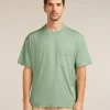Unisex Merino 150 Short Sleeve Pocket Tee