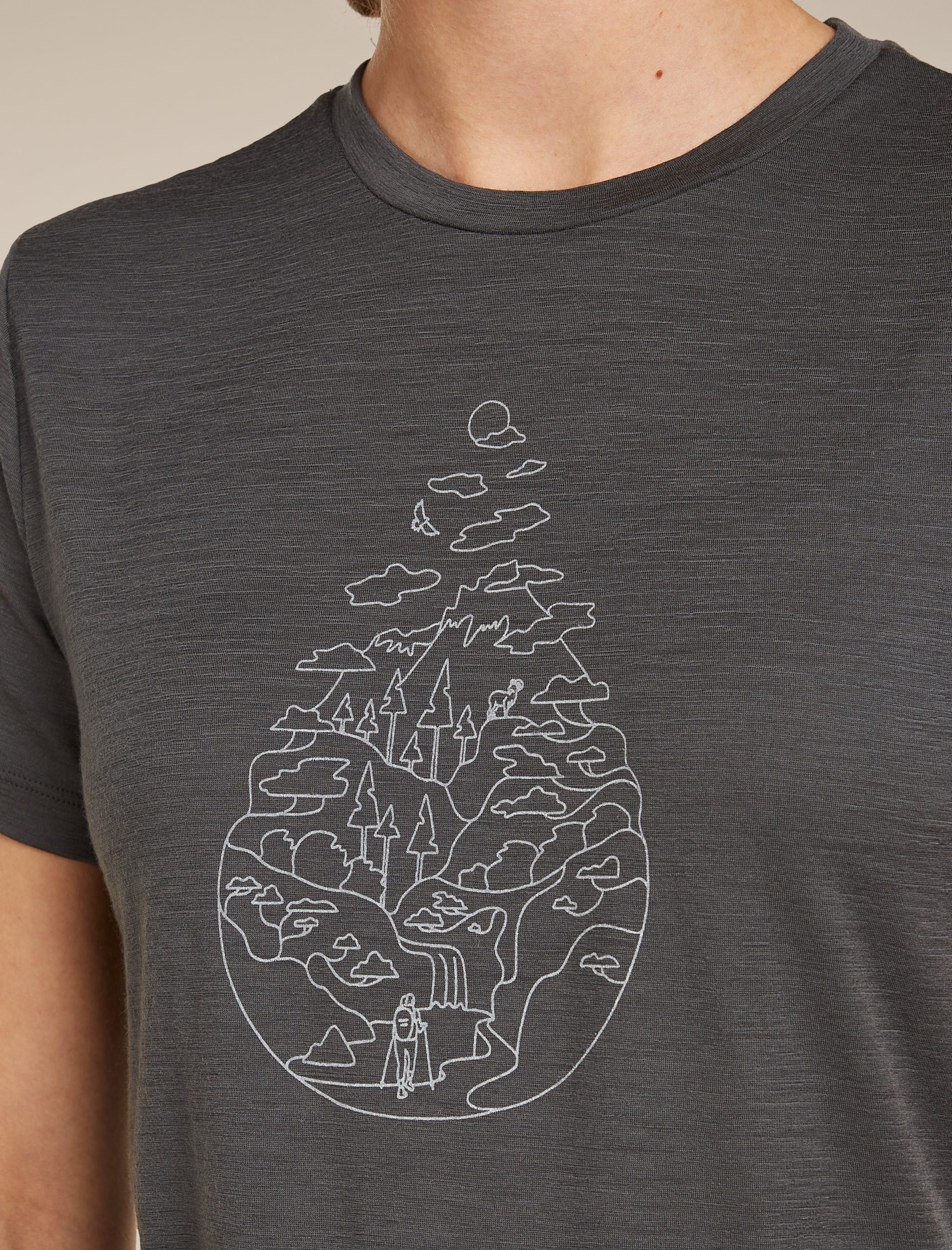 Women's Merino 150 Tech Lite Short Sleeve Tee Hike Path