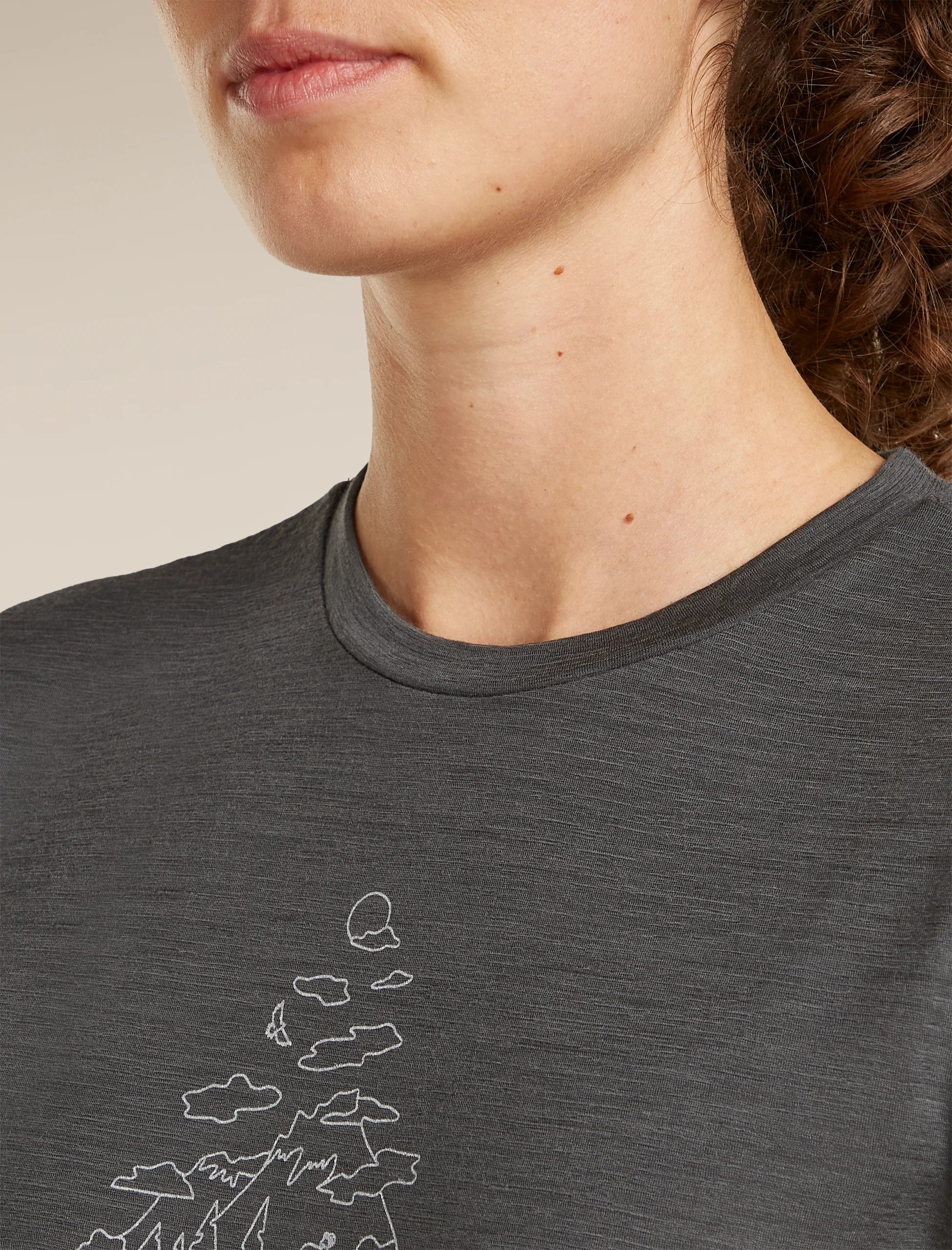 Women's Merino 150 Tech Lite Short Sleeve Tee Hike Path