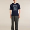Men's Merino 150 Tech Lite Short Sleeve Relaxed Tee Mountain Shift