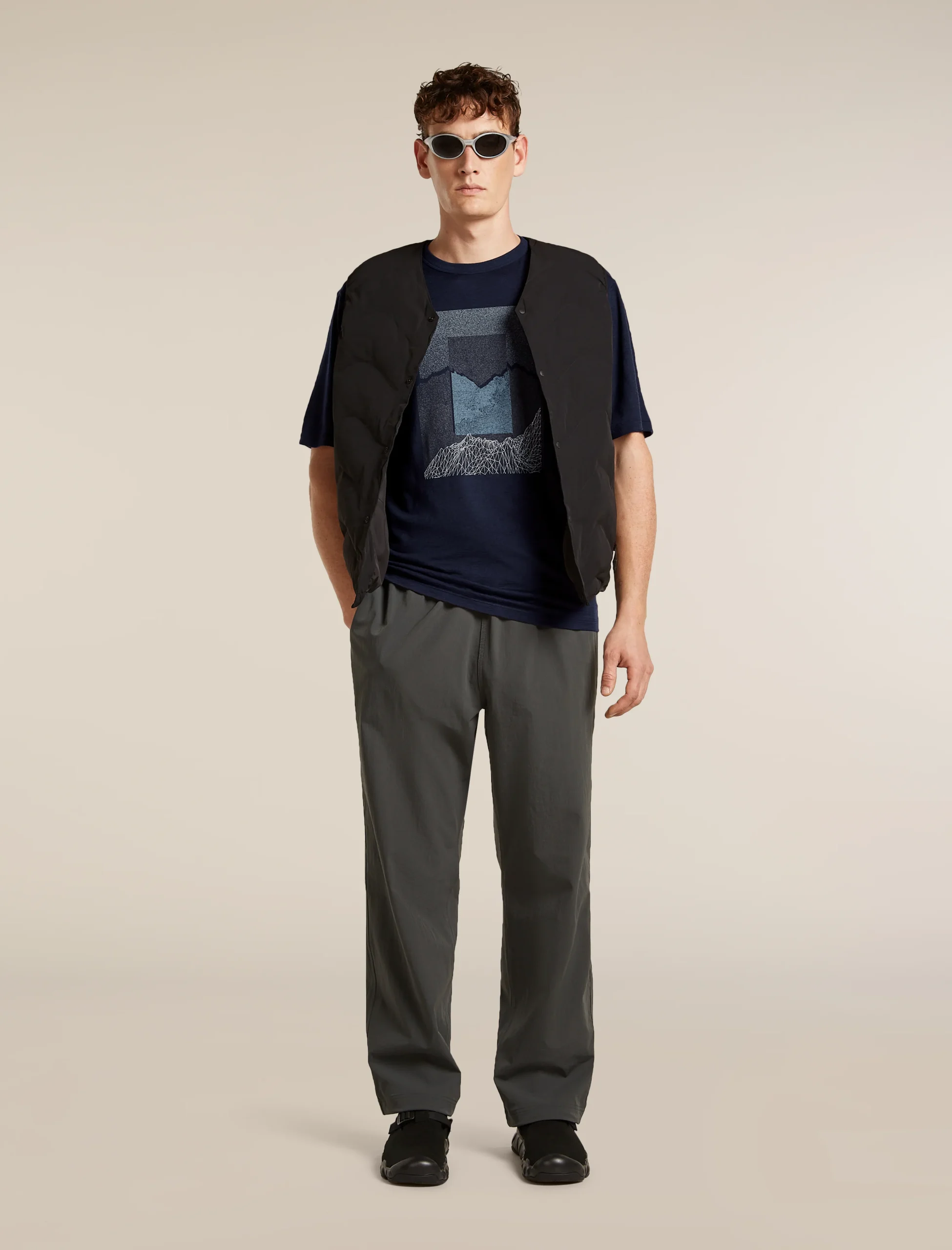 Men's Merino 150 Tech Lite Short Sleeve Relaxed Tee Mountain Shift