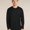 Unisex Merino 150 Long Sleeve Tee Stripe