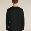 Unisex Merino 150 Long Sleeve Tee Stripe
