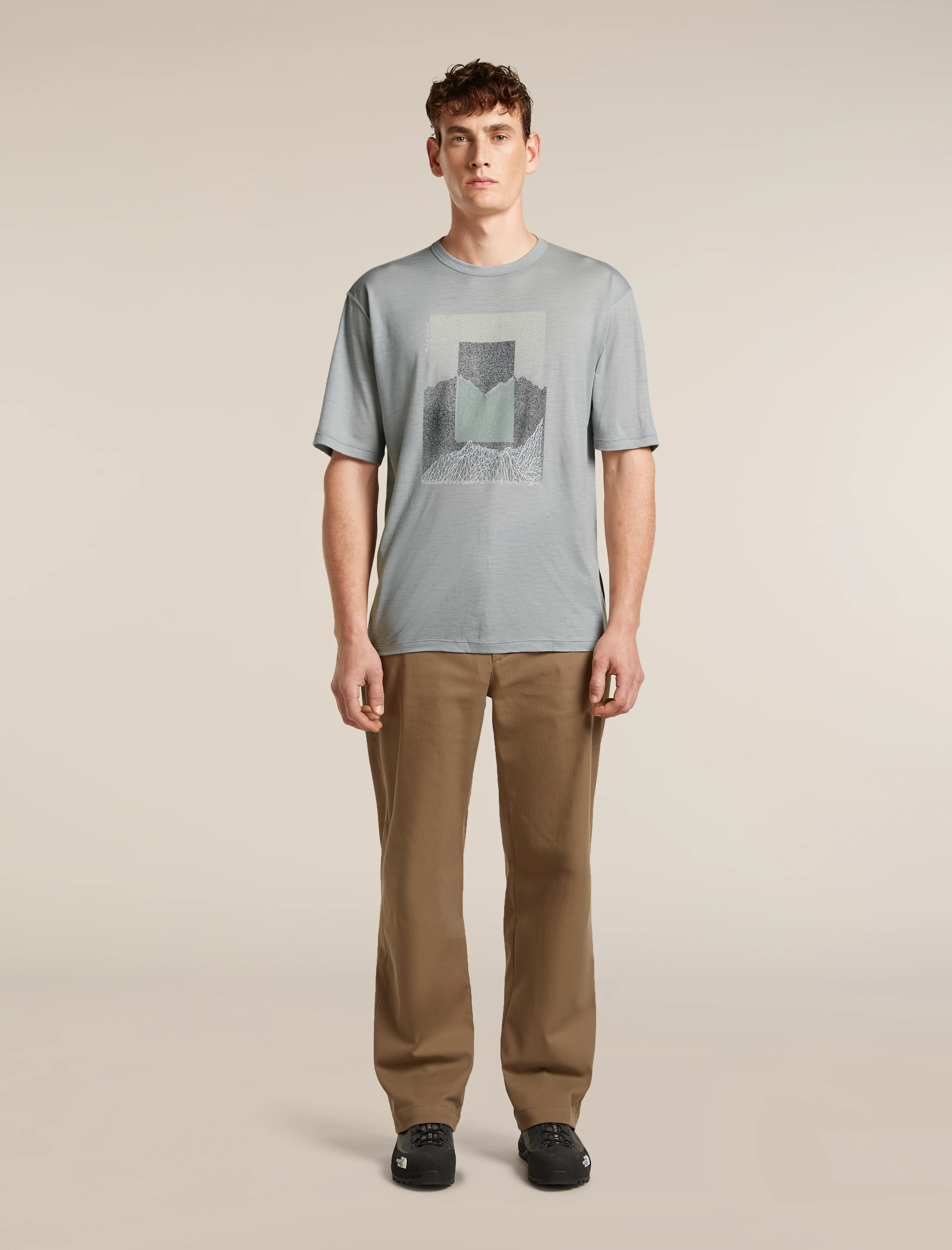 Men's Merino 150 Tech Lite Short Sleeve Relaxed Tee Mountain Shift