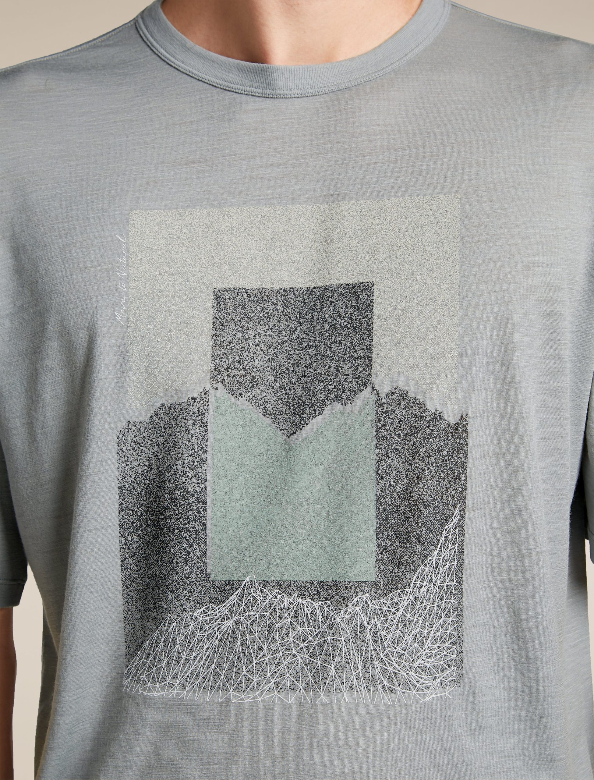 Men's Merino 150 Tech Lite Short Sleeve Relaxed Tee Mountain Shift
