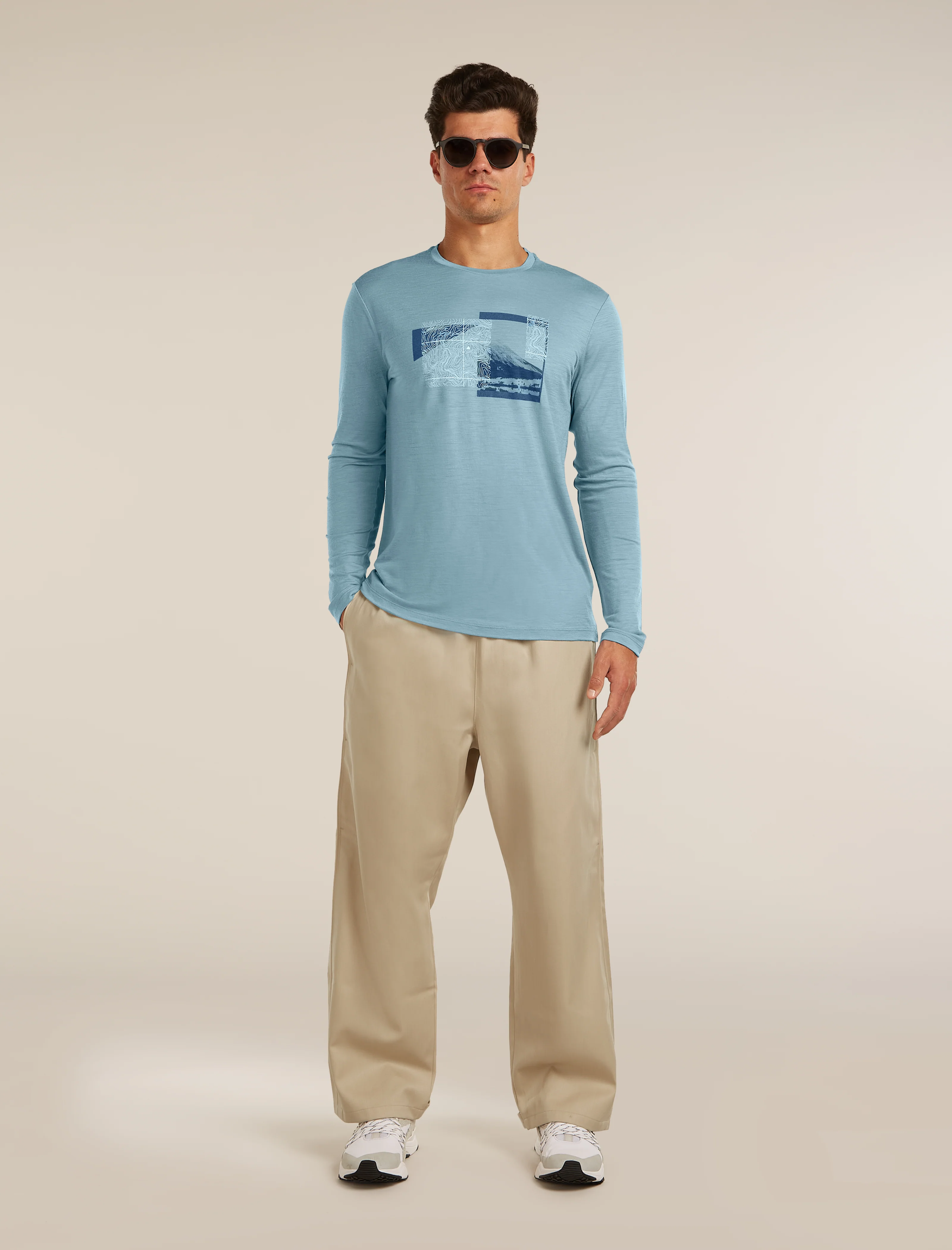 Men's Merino 150 Tech Lite Long Sleeve Tee Peak Balance