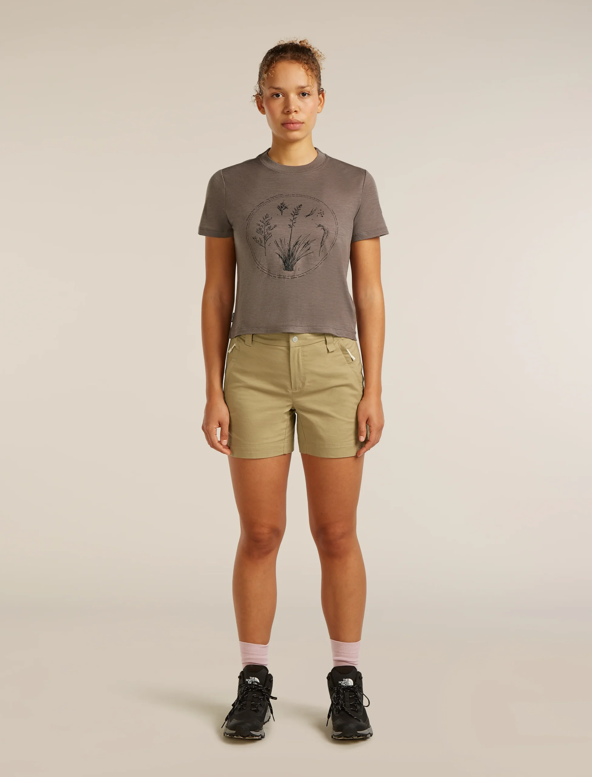 Women's Merino 150 Tech Lite Short Sleeve Crop Tee Seed Story