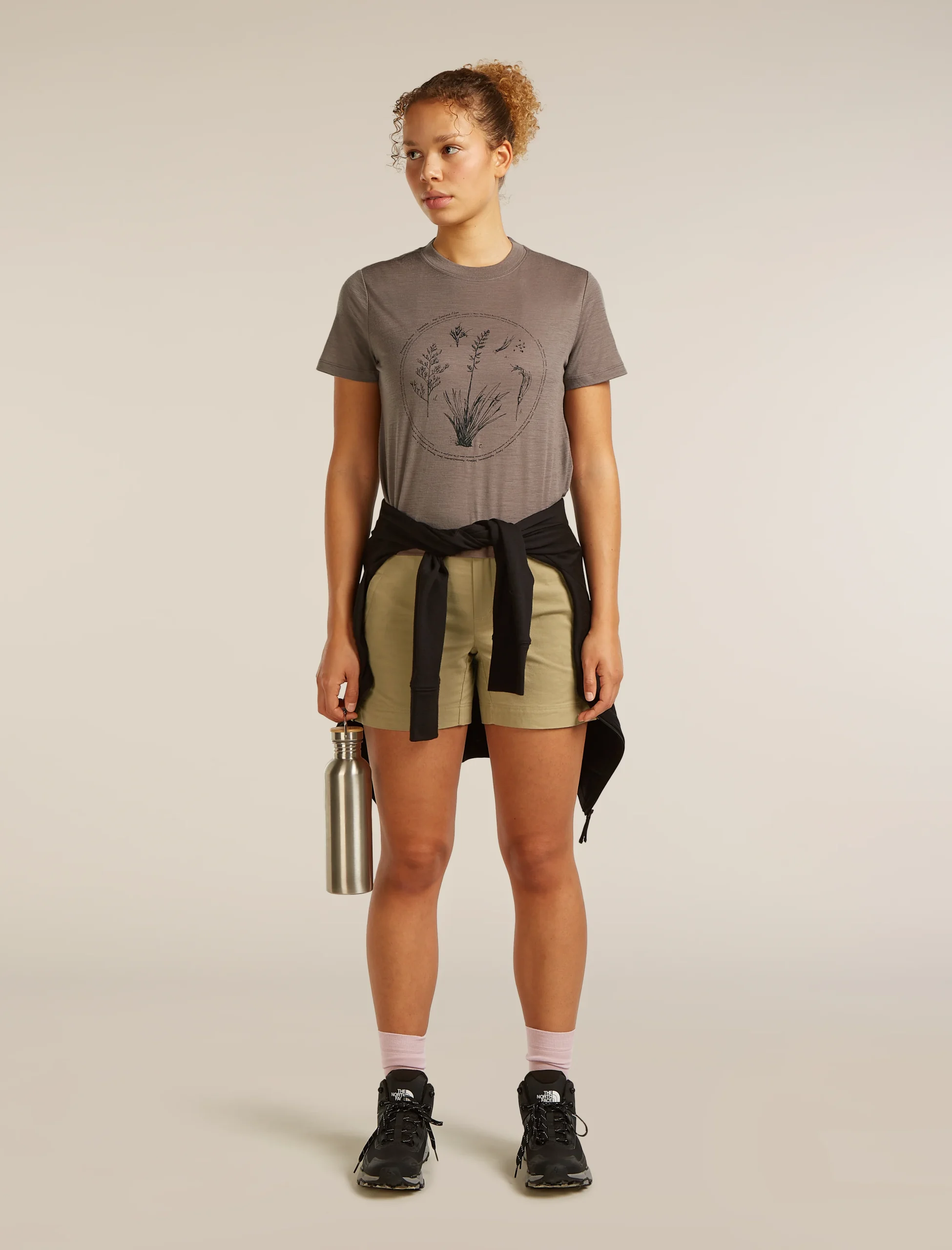 Women's Merino 150 Tech Lite Short Sleeve Crop Tee Seed Story