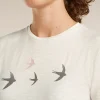 Women's Merino 150 Tech Lite Short Sleeve Tee Bird Transit