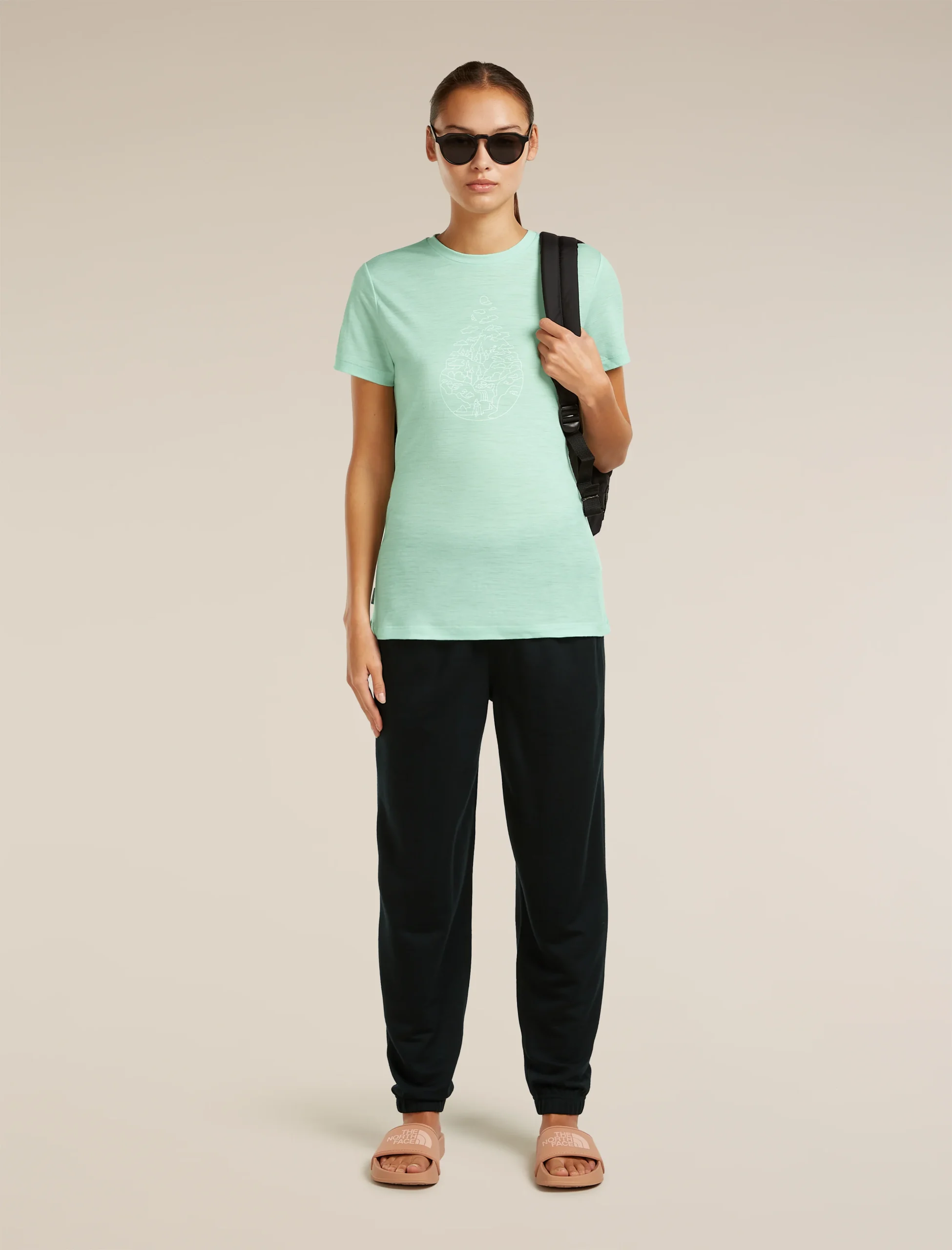 Women's Merino 150 Tech Lite Short Sleeve Tee Hike Path