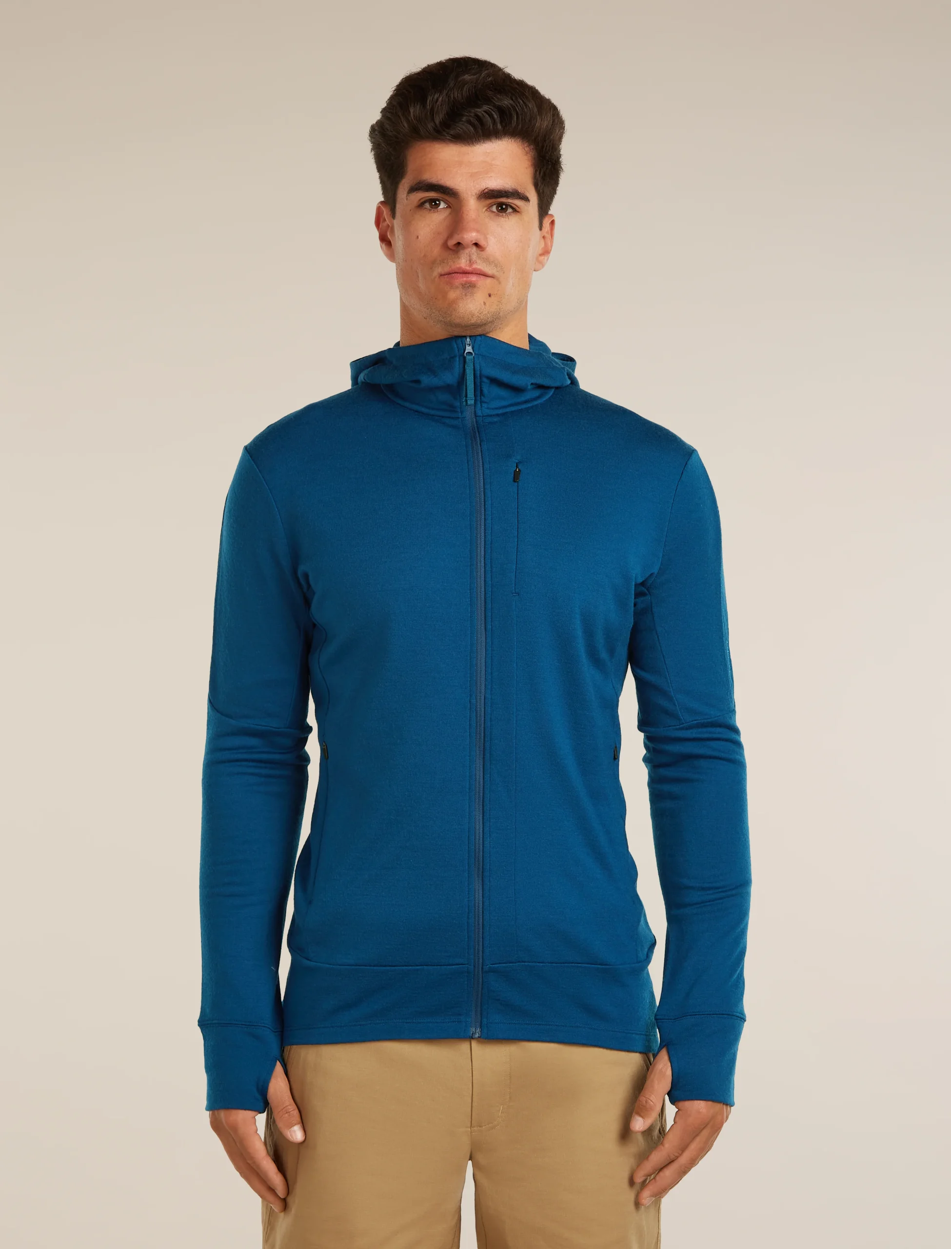 Men's Merino 260 Quantum Long Sleeve Zip Hoodie