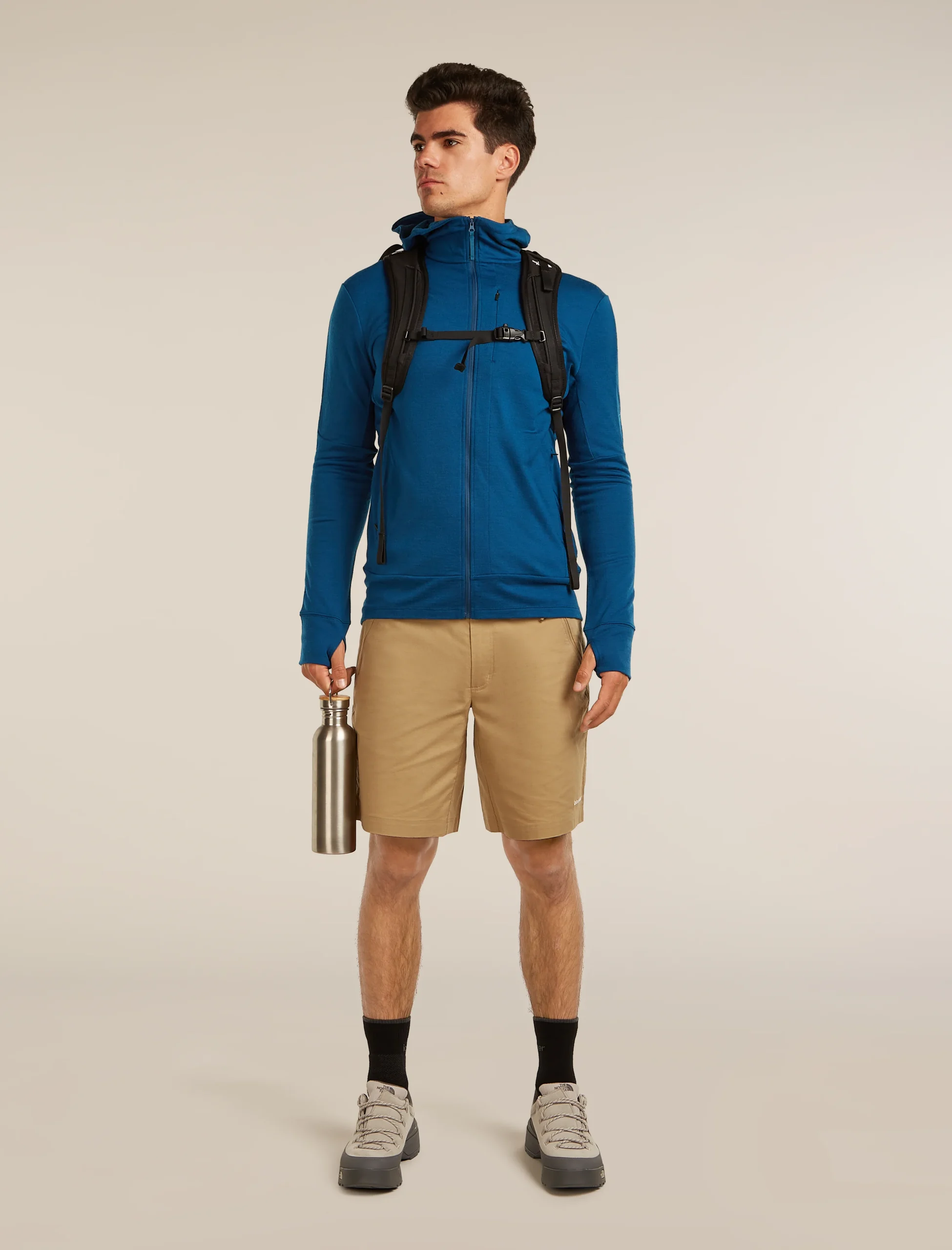 Men's Merino 260 Quantum Long Sleeve Zip Hoodie