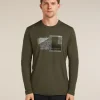 Men's Merino 150 Tech Lite Long Sleeve Tee Peak Balance
