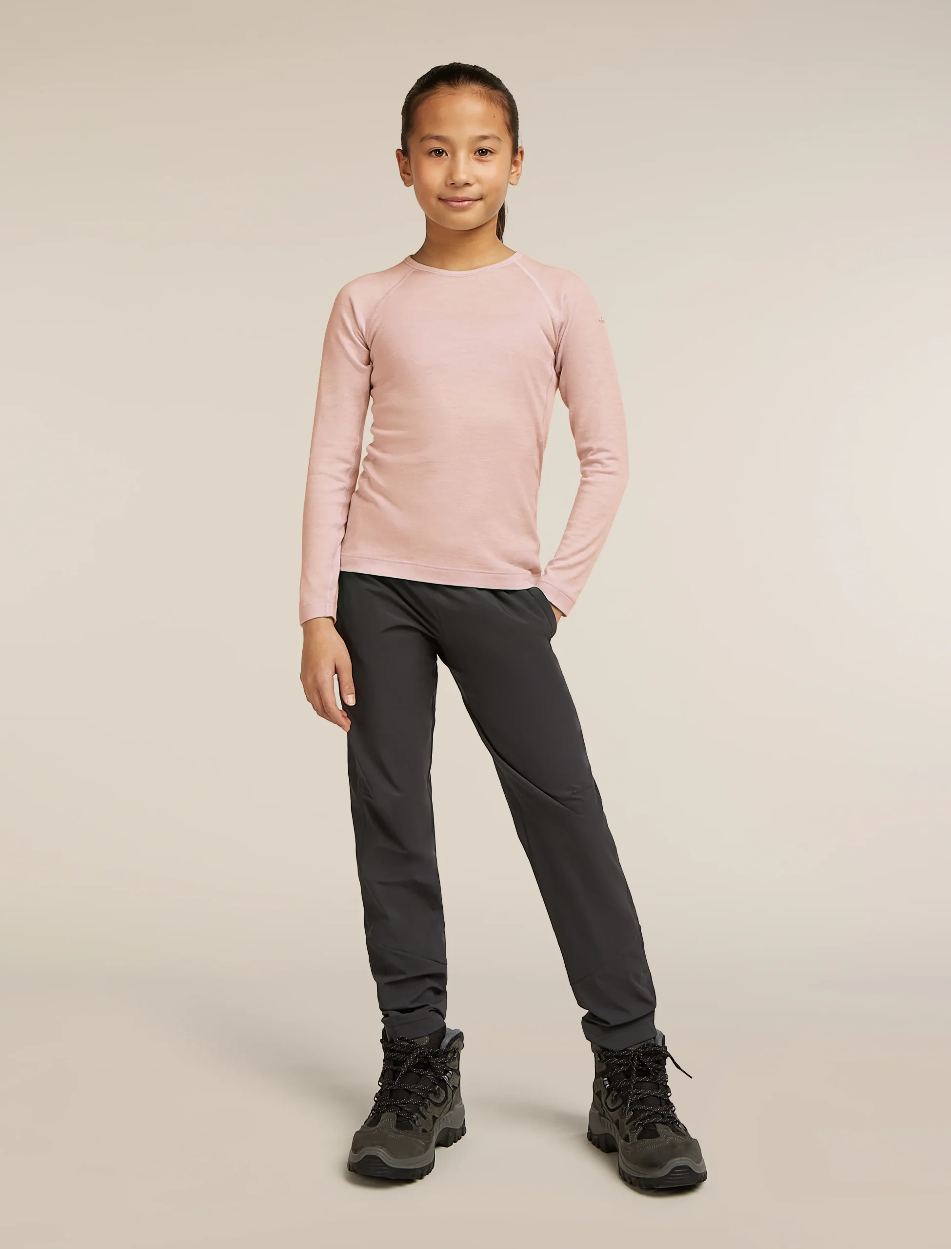 Kids' Merino 200 Oasis Long Sleeve Crewe