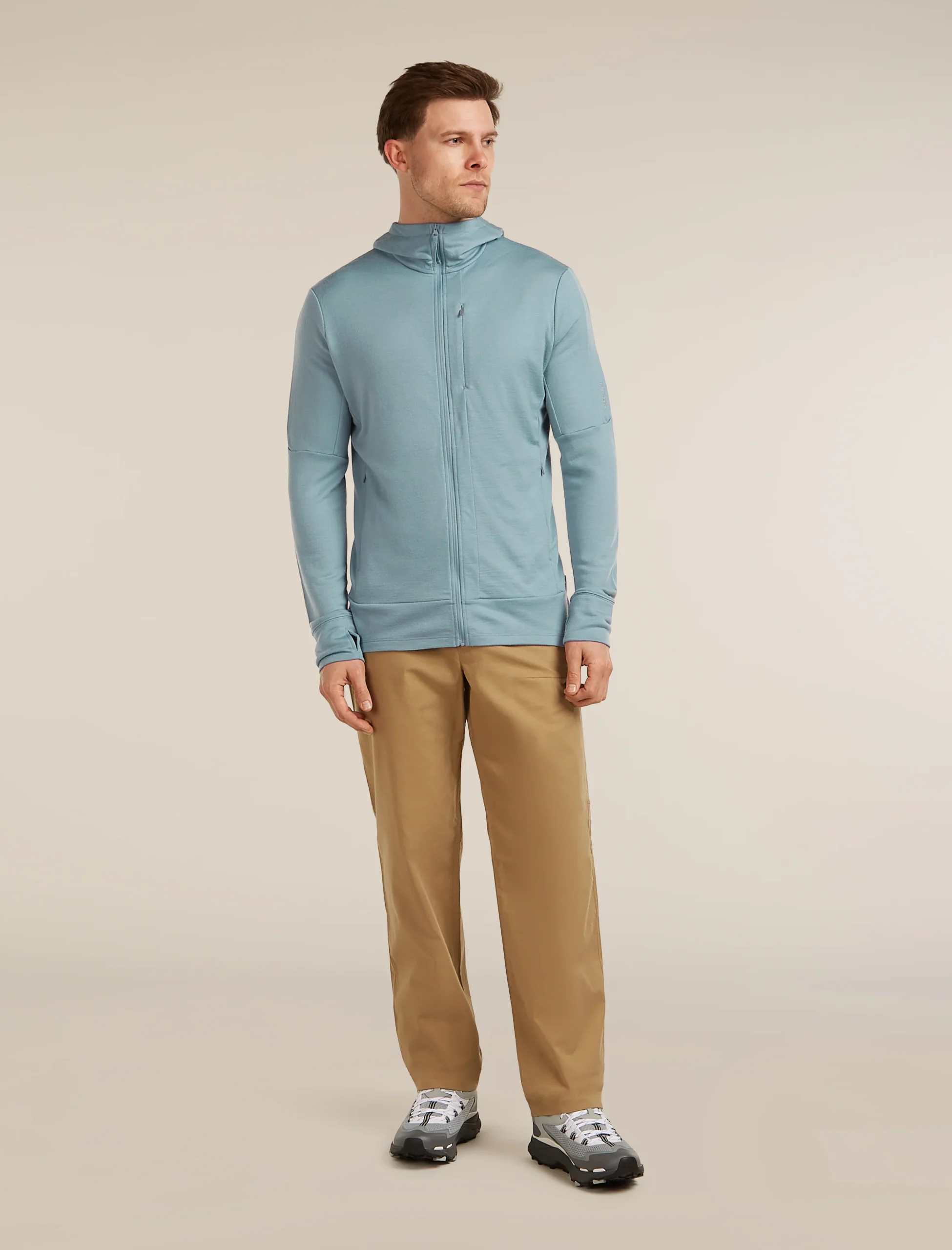 Men's Merino 260 Quantum Long Sleeve Zip Hoodie