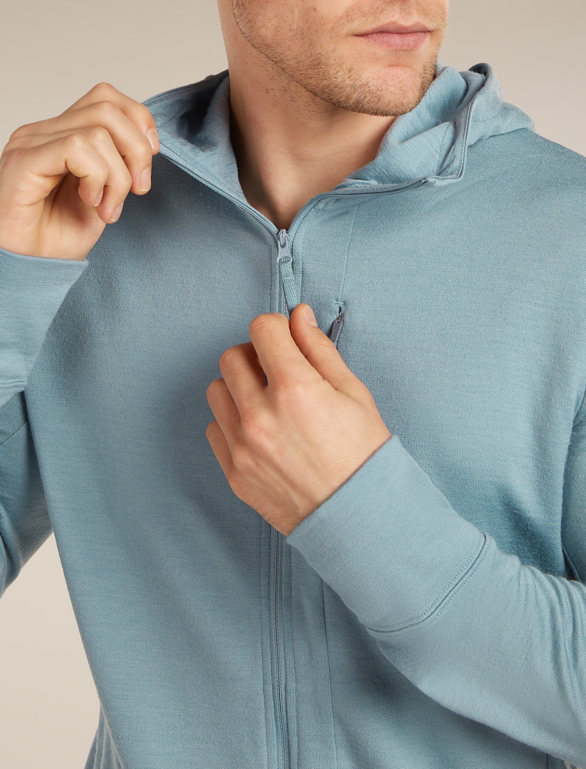 Men's Merino 260 Quantum Long Sleeve Zip Hoodie