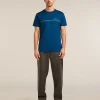 Men's Merino 150 Tech Lite Short Sleeve Tee Range Stripes