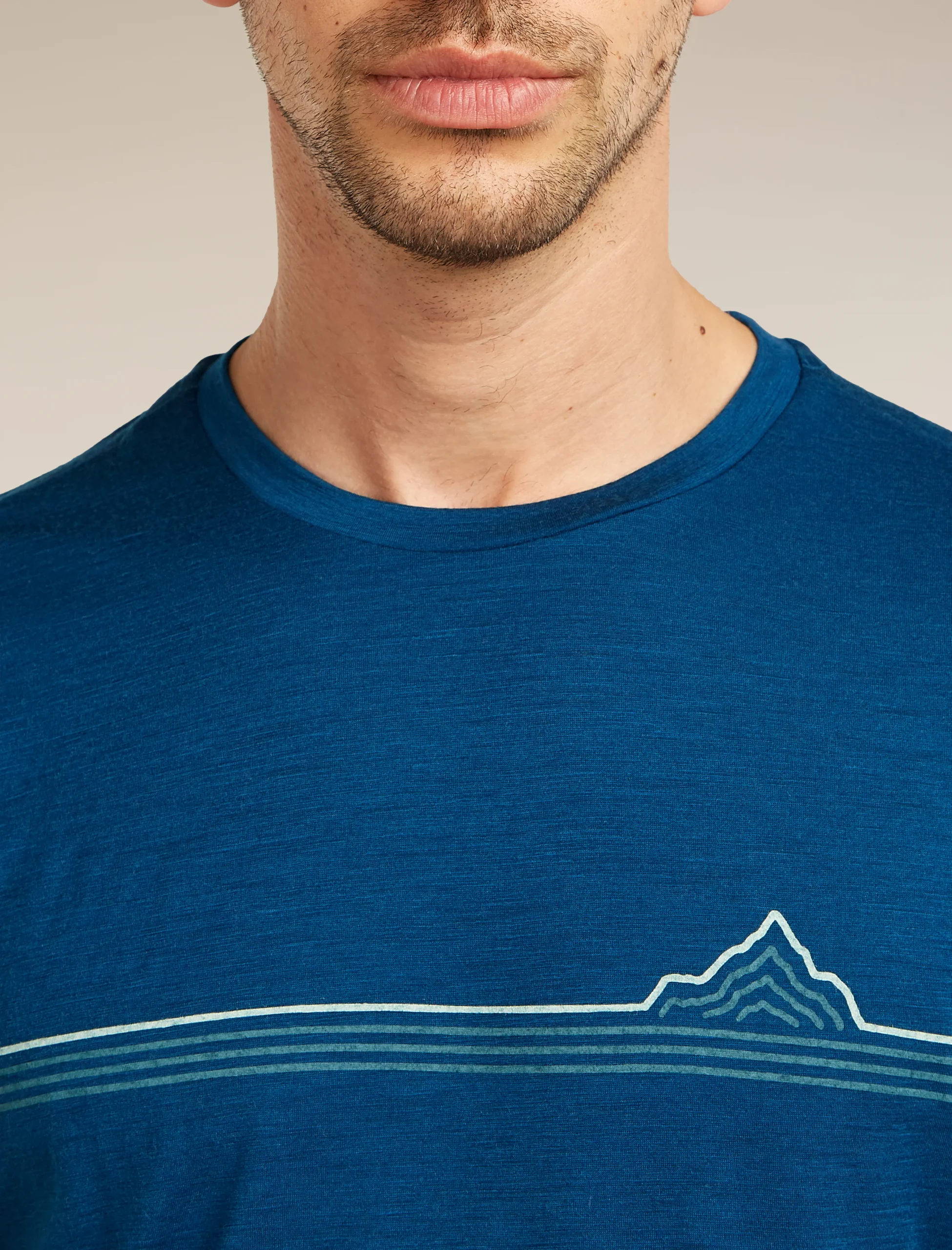 Men's Merino 150 Tech Lite Short Sleeve Tee Range Stripes