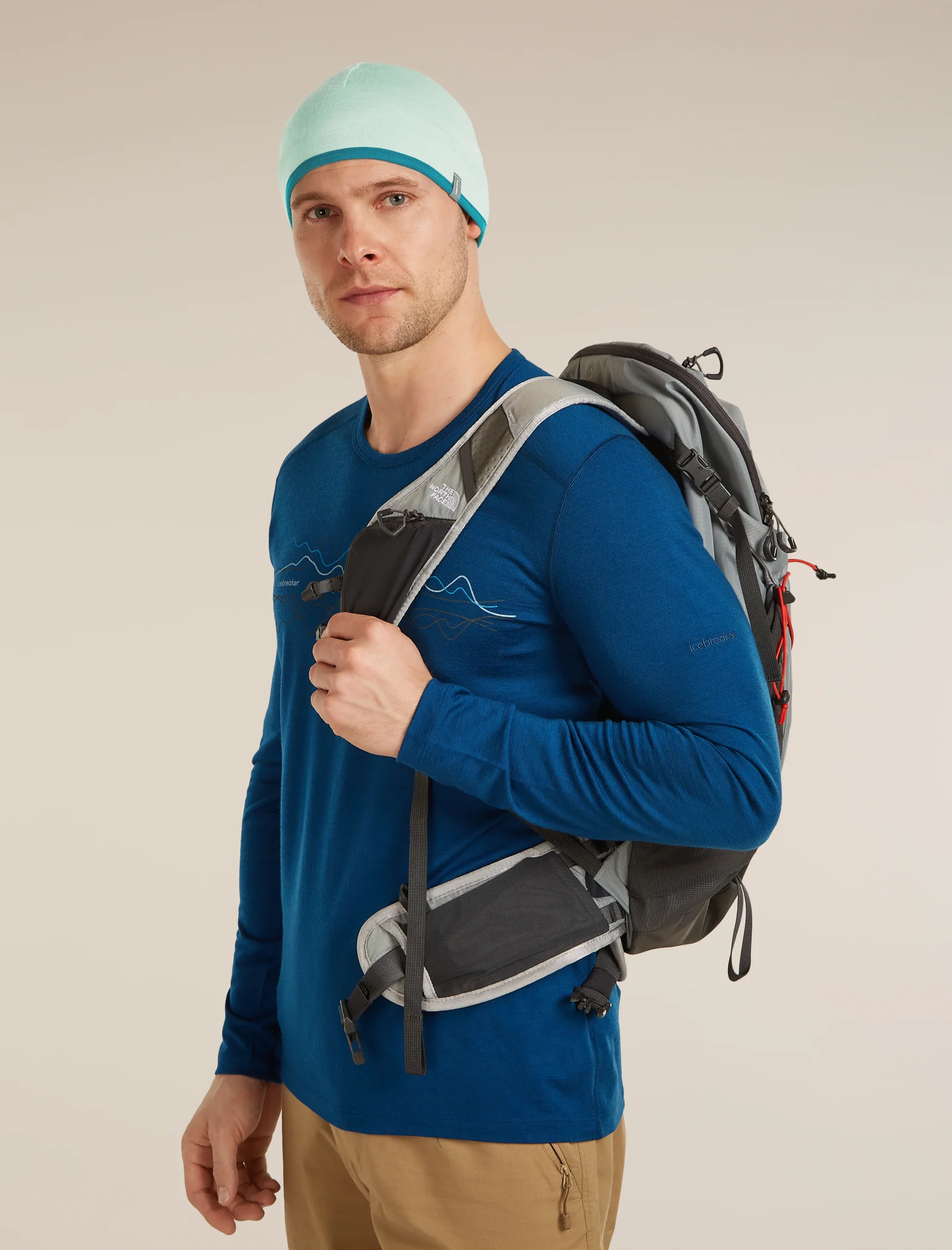 Unisex Merino 200 Oasis Reversible Beanie