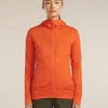 Women's Merino 260 Quantum Long Sleeve Zip Hoodie