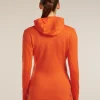 Women's Merino 260 Quantum Long Sleeve Zip Hoodie