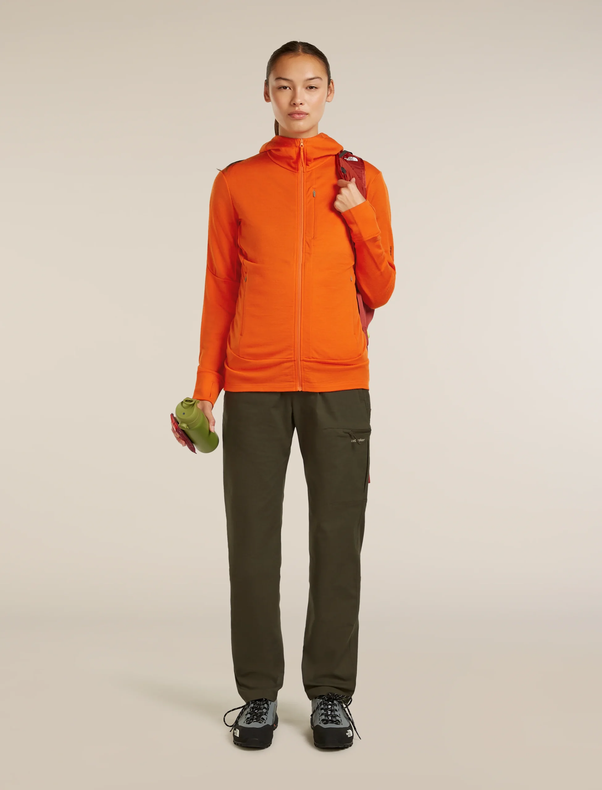 Women's Merino 260 Quantum Long Sleeve Zip Hoodie
