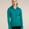 Women's Merino 260 Quantum Long Sleeve Zip Hoodie