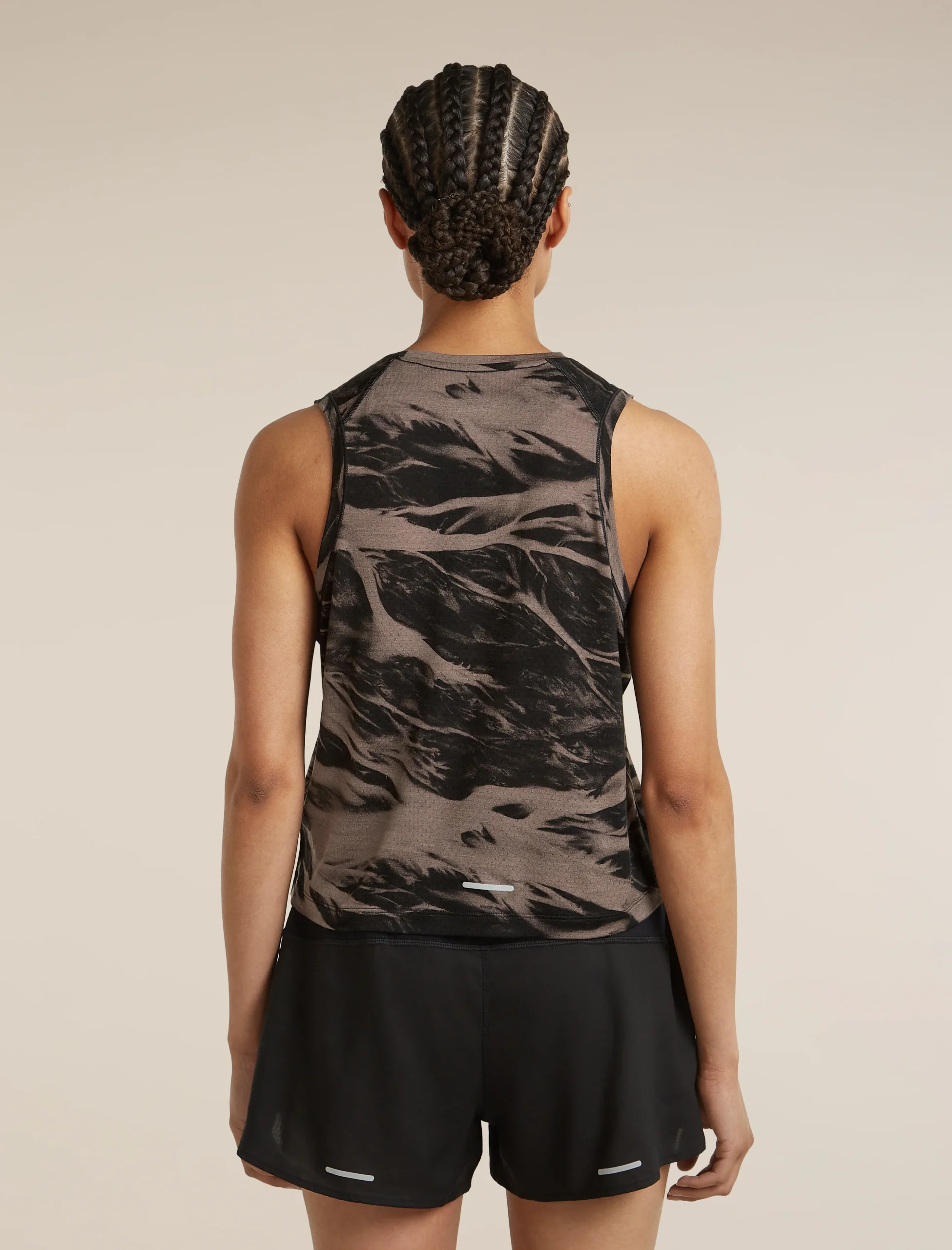 Women's Merino Blend 125 Cool-Lite™ Speed Tank Motion AOP
