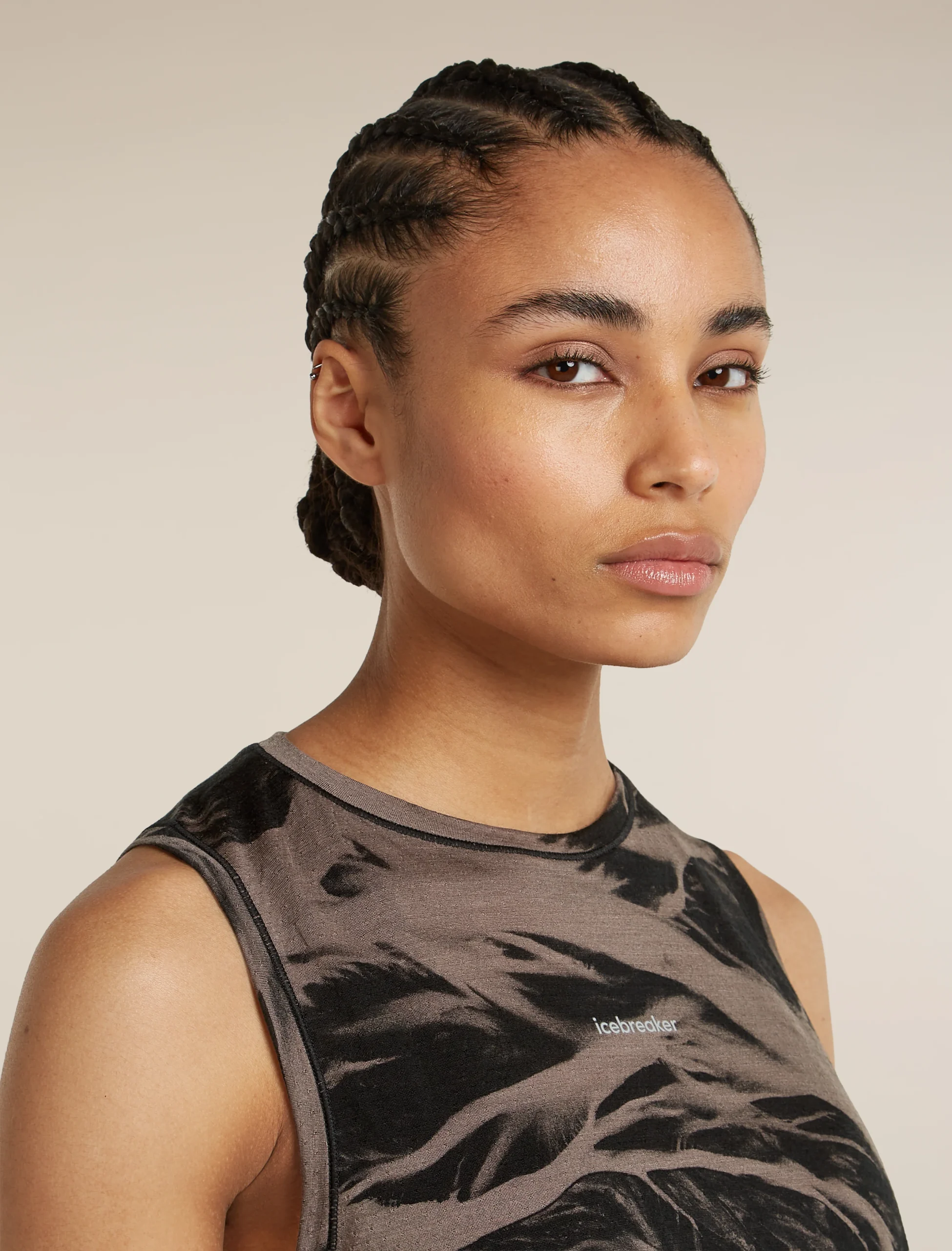 Women's Merino Blend 125 Cool-Lite™ Speed Tank Motion AOP