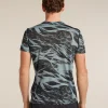 Men's Merino Blend 125 Cool-Lite™ Speed Short Sleeve Tee Motion AOP