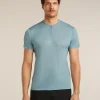 Men's Merino Blend 125 Cool-Lite™ Speed Short Sleeve Quarter Zip