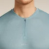 Men's Merino Blend 125 Cool-Lite™ Speed Short Sleeve Quarter Zip