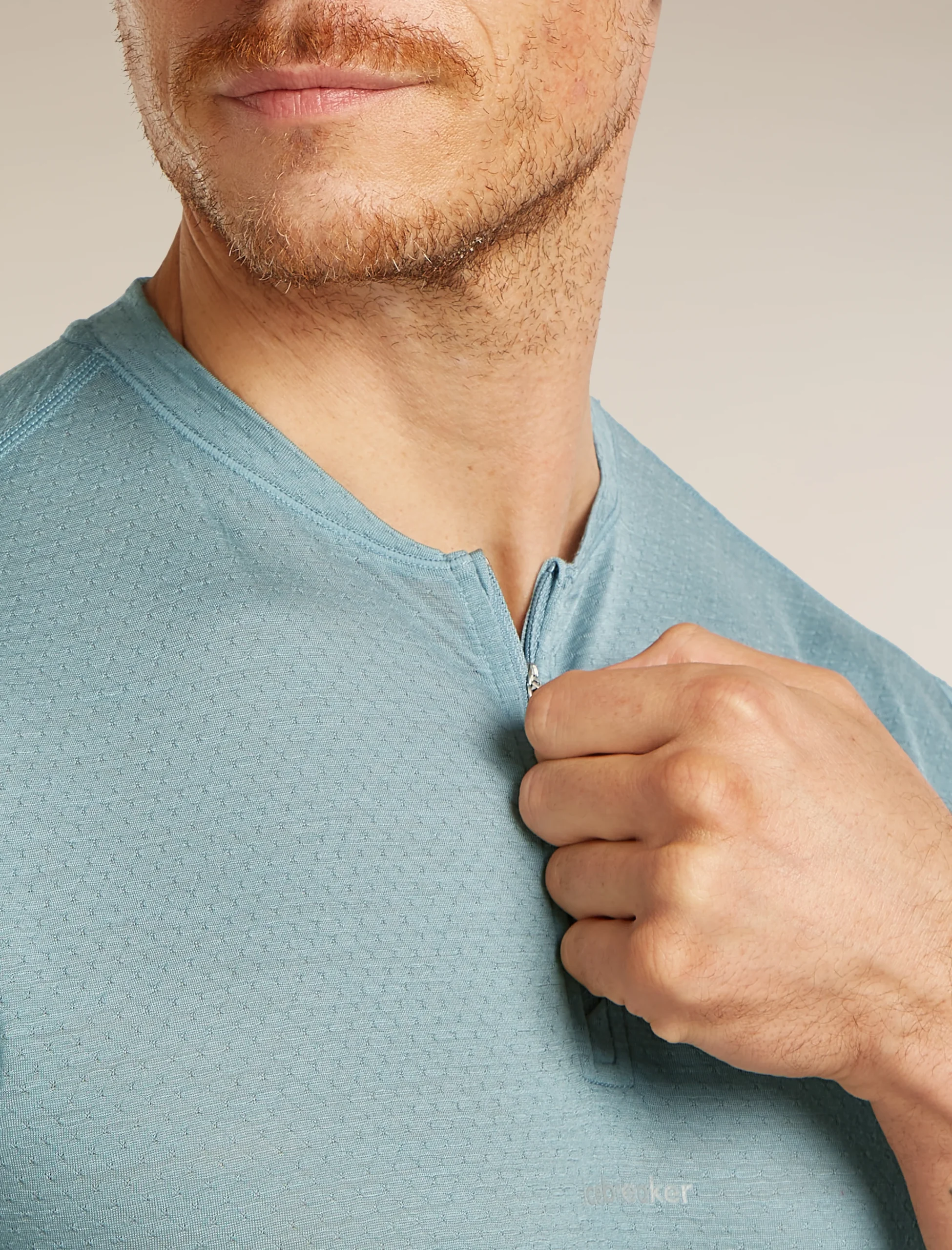 Men's Merino Blend 125 Cool-Lite™ Speed Short Sleeve Quarter Zip