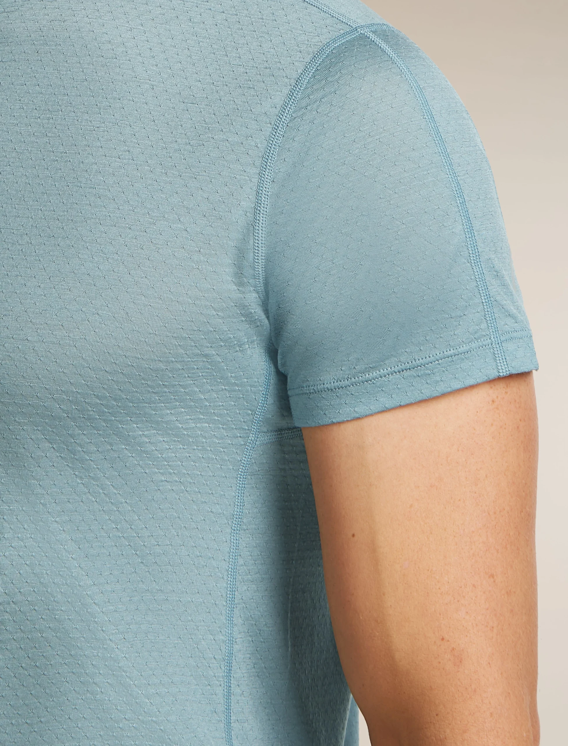 Men's Merino Blend 125 Cool-Lite™ Speed Short Sleeve Quarter Zip