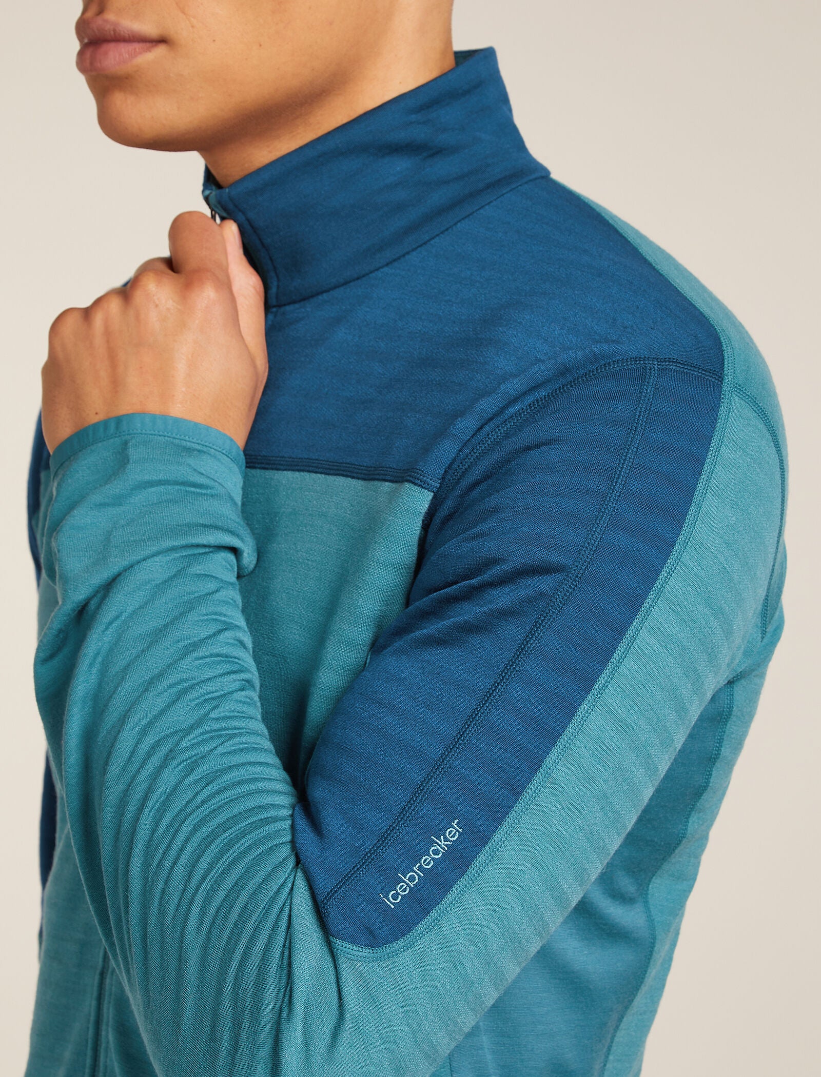 Men's Merino Blend 300 RealFleece™ Descender Long Sleeve Zip Jacket