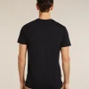 Men's Merino Blend 125 Cool-Lite™ Sphere Short Sleeve Tee Across the Peaks