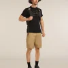 Men's Merino Blend 125 Cool-Lite™ Sphere Short Sleeve Tee Across the Peaks